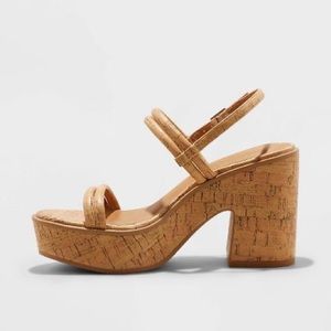 New Target Women's Alva Platform Heels - Universal Thread, Size 6.5